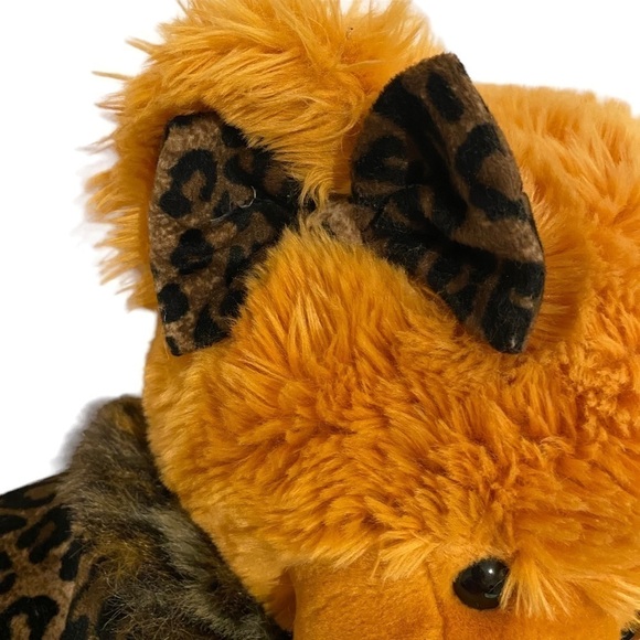 JC Penney HOLIDAY COLLECTION Vintage Plush Bear 2001 Leopard Print 28” - Picture 5 of 7